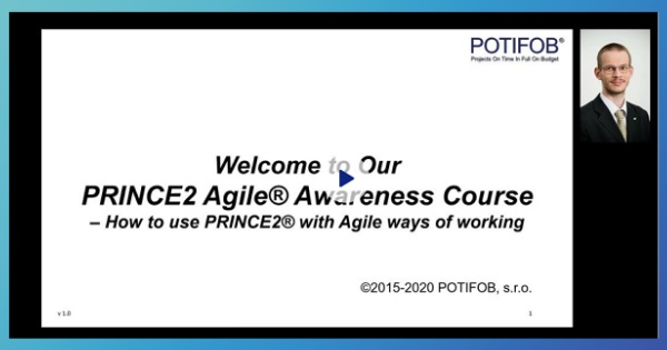 ZDARMA minikurz PRINCE2 Agile Awareness ke každému zakoupenému školení